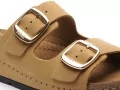 Scholl BORA 2 STRAP Beige Mules et Sabots Plats Femme