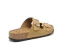 Scholl BORA 2 STRAP Beige Mules et Sabots Plats Femme