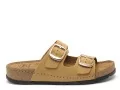 Scholl BORA 2 STRAP Beige Mules et Sabots Plats Femme
