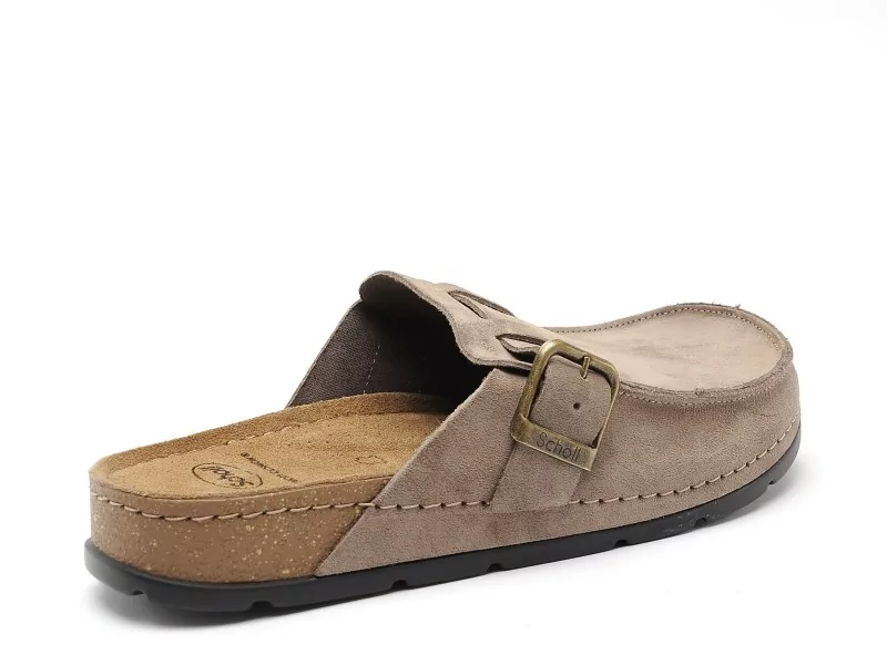 Scholl BORA MOC Beige Mules Homme