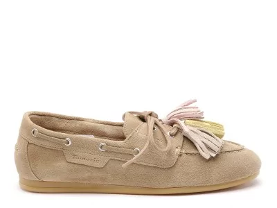 23610 46 Beige Mocassins Femme