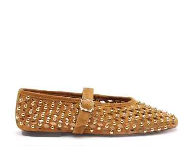 CNK003 Marron Ballerines Femme