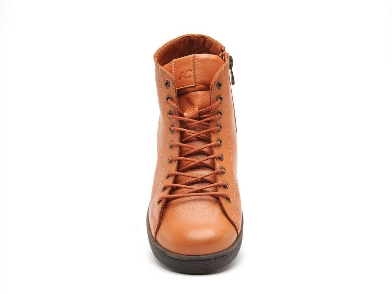 Andrea Conti 0344900 Orange Basket Montante Femme