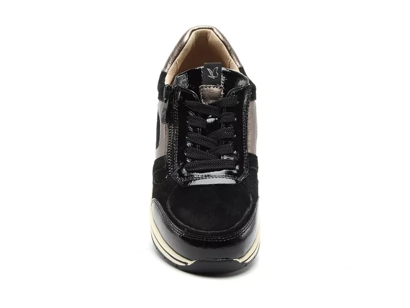 Caprice 23300 44 Noir Baskets Basses Femme