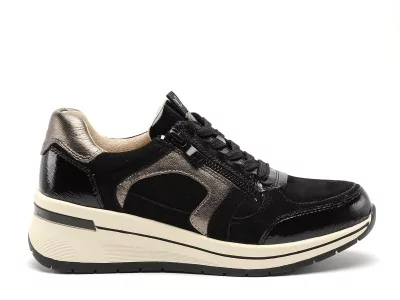 23300 44 Noir Baskets Basses Femme
