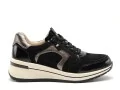 Caprice 23300 44 Noir Baskets Basses Femme