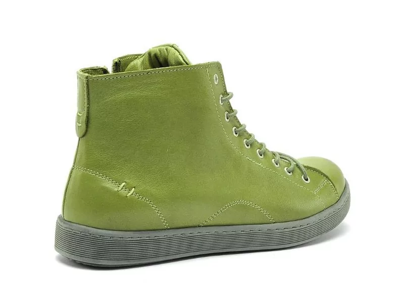 Andrea Conti 0344900 Vert Basket Montante Femme