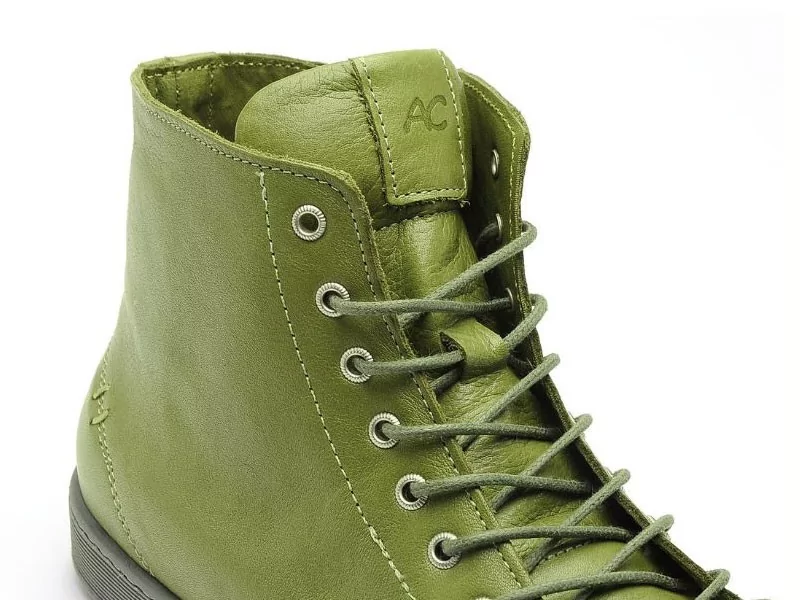 Andrea Conti 0344900 Vert Basket Montante Femme