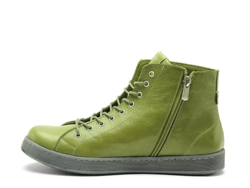 Andrea Conti 0344900 Vert Basket Montante Femme