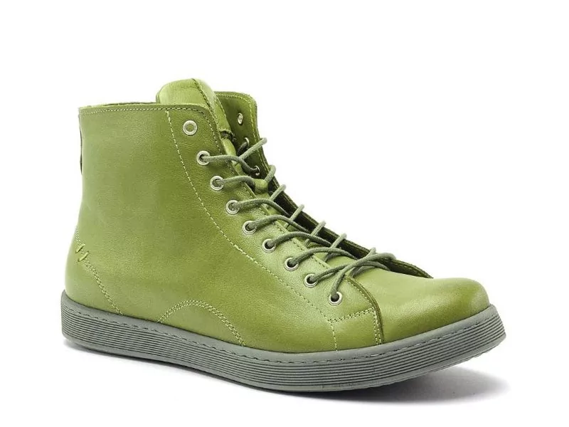 Andrea Conti 0344900 Vert Basket Montante Femme