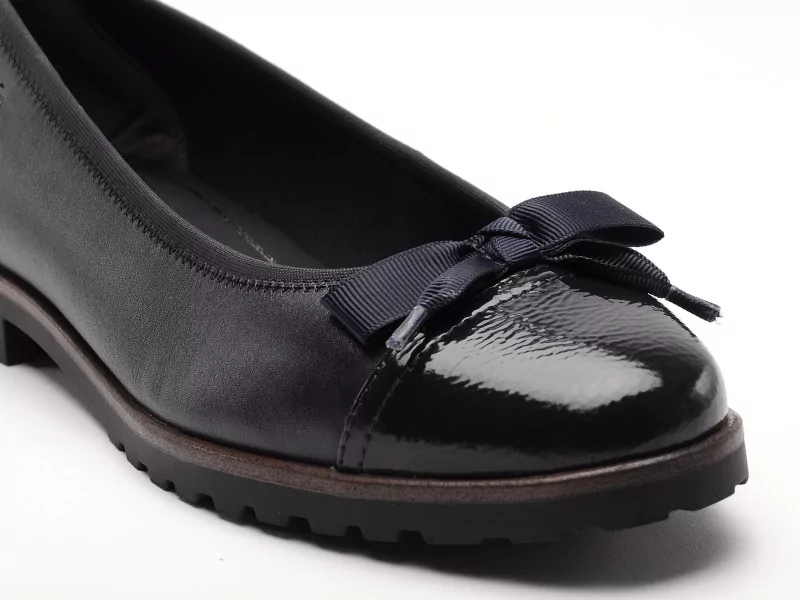 Tamaris 22126 43 Bleu Ballerines Femme