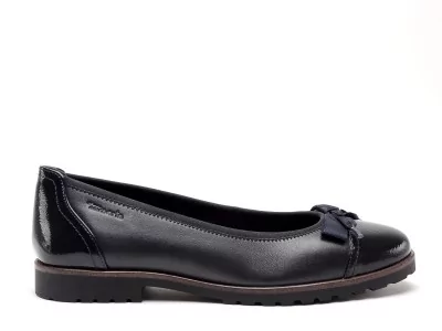 22126 43 Bleu Ballerines Femme