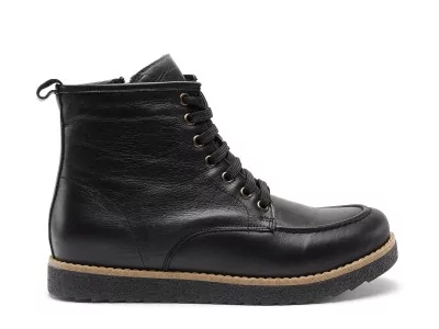 0060207 Noir Boots et Bottines Plates Femme