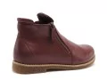 Andrea Conti 0340010 ZIP Bordeaux Boots et Bottines Plates Femme