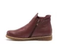 Andrea Conti 0340010 ZIP Bordeaux Boots et Bottines Plates Femme