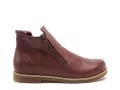Andrea Conti 0340010 ZIP Bordeaux Boots et Bottines Plates Femme