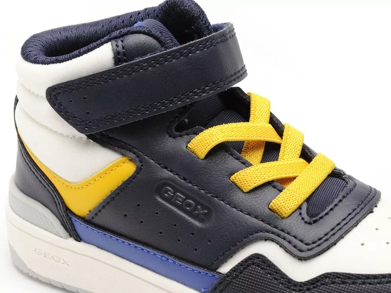 Geox J WASHIBA BOY I J66LQI Bleu Baskets Montantes Garçon