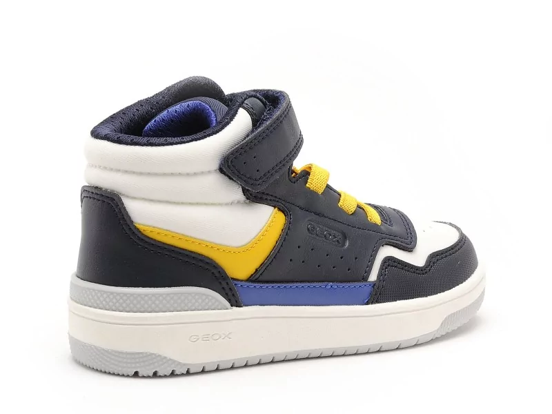 Geox J WASHIBA BOY I J66LQI Bleu Baskets Montantes Garçon