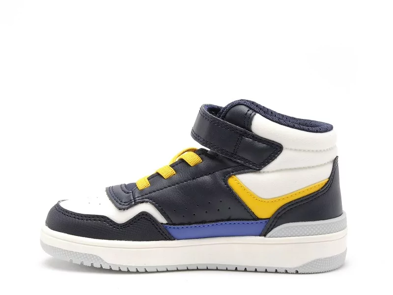 Geox J WASHIBA BOY I J66LQI Bleu Baskets Montantes Garçon