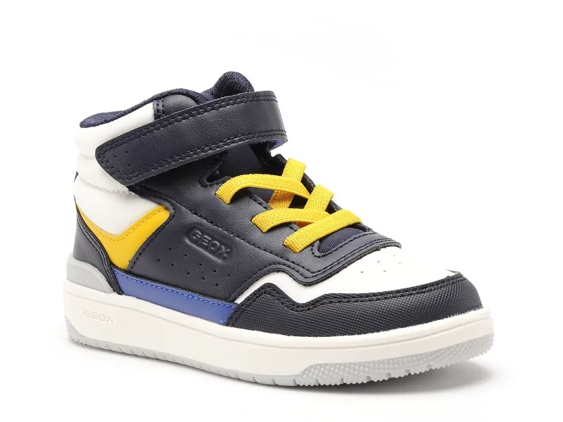 Geox J WASHIBA BOY I J66LQI Bleu Baskets Montantes Garçon