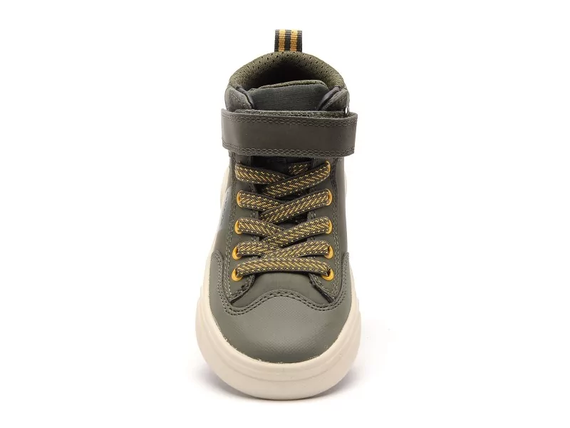 Geox J WEEMBLE BOY A J56HAA Kaki Baskets Montantes Garçon