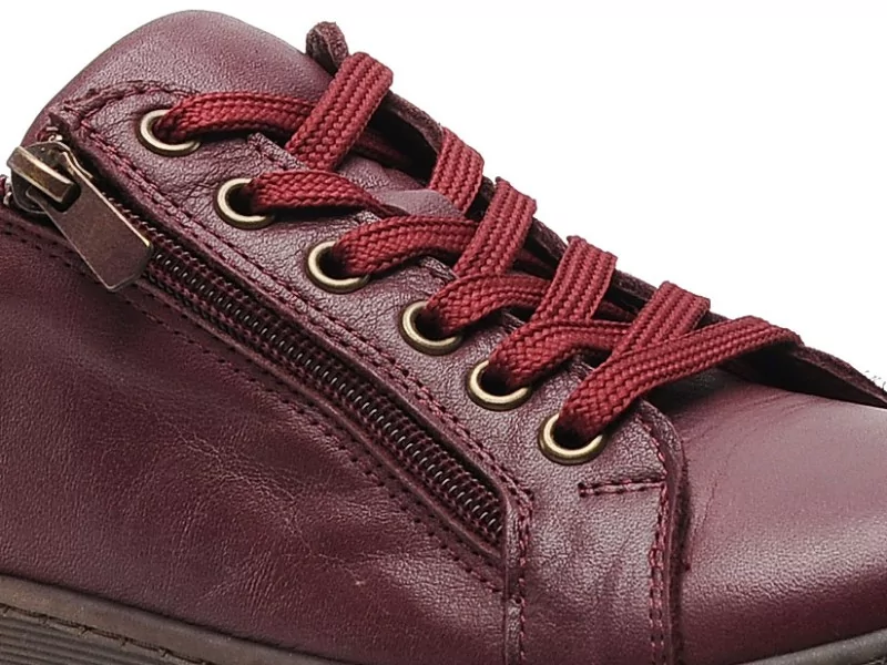 Andrea Conti 0062167 Bordeaux Baskets Basses Femme