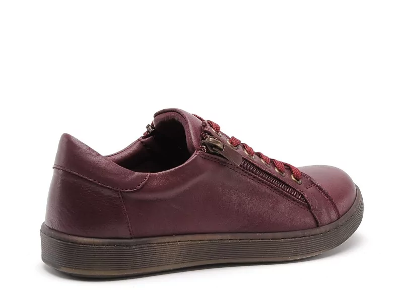 Andrea Conti 0062167 Bordeaux Baskets Basses Femme