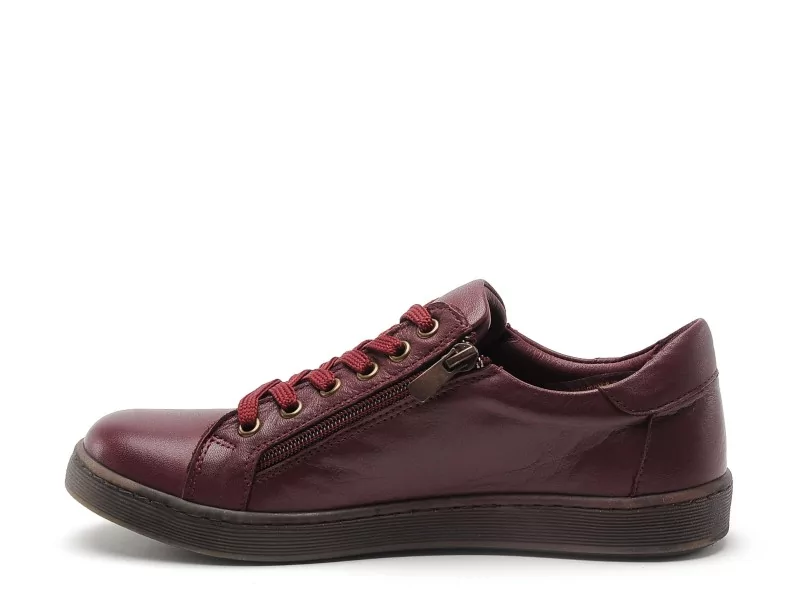 Andrea Conti 0062167 Bordeaux Baskets Basses Femme