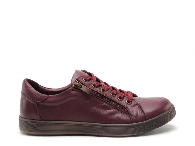 0062167 Bordeaux Baskets Basses Femme