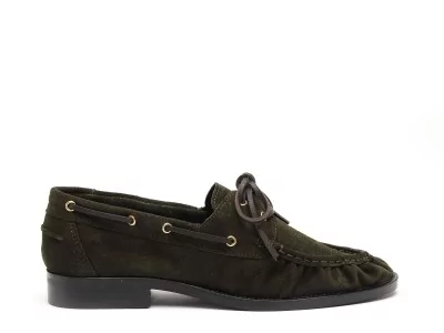 ELINA V4 Kaki Mocassins Femme