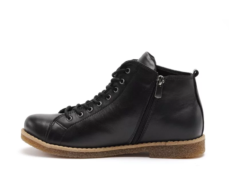 Andrea Conti 0340020 Noir Boots et Bottines Plates Femme