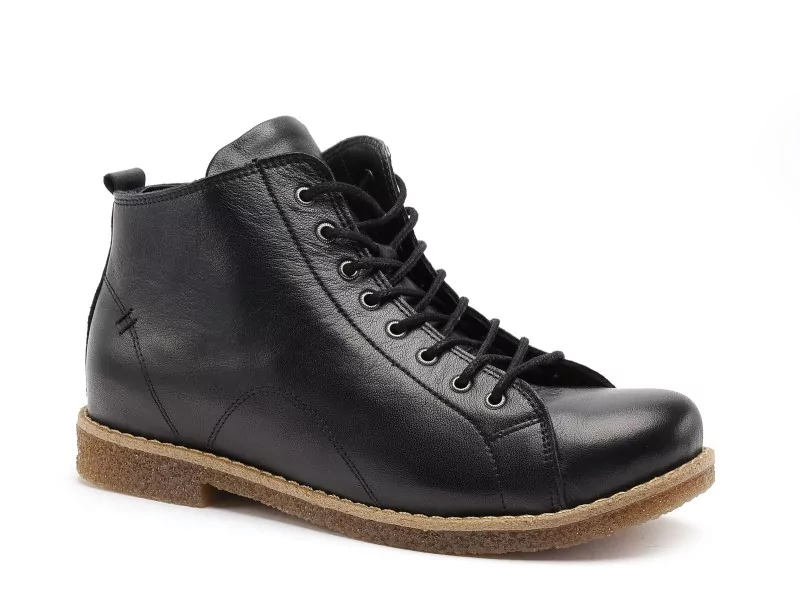 Andrea Conti 0340020 Noir Boots et Bottines Plates Femme