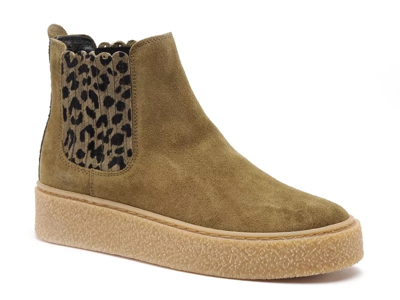 Regard DSAX V3 Kaki Boots et Bottines Plates Femme