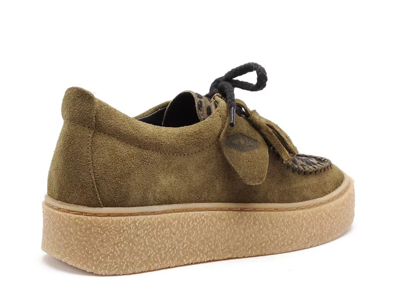 Regard DIEPE V3 Kaki Baskets Basses Femme