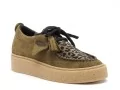 Regard DIEPE V3 Kaki Baskets Basses Femme