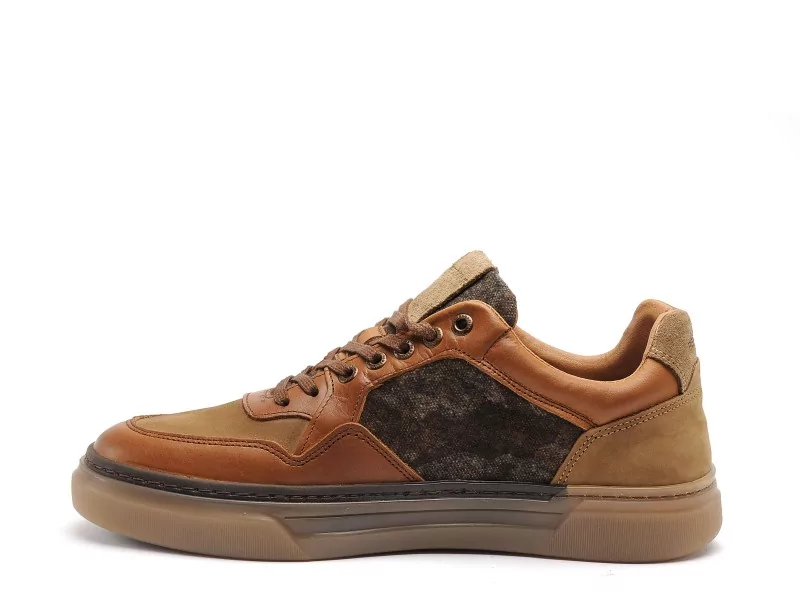 Redskins LERMA Marron Baskets Basses Homme