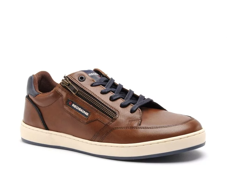 Redskins MISSOURI Marron Baskets Basses Homme