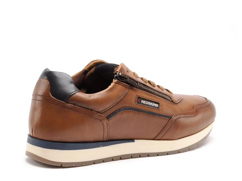 Redskins ASSURE Marron Baskets Basses Homme