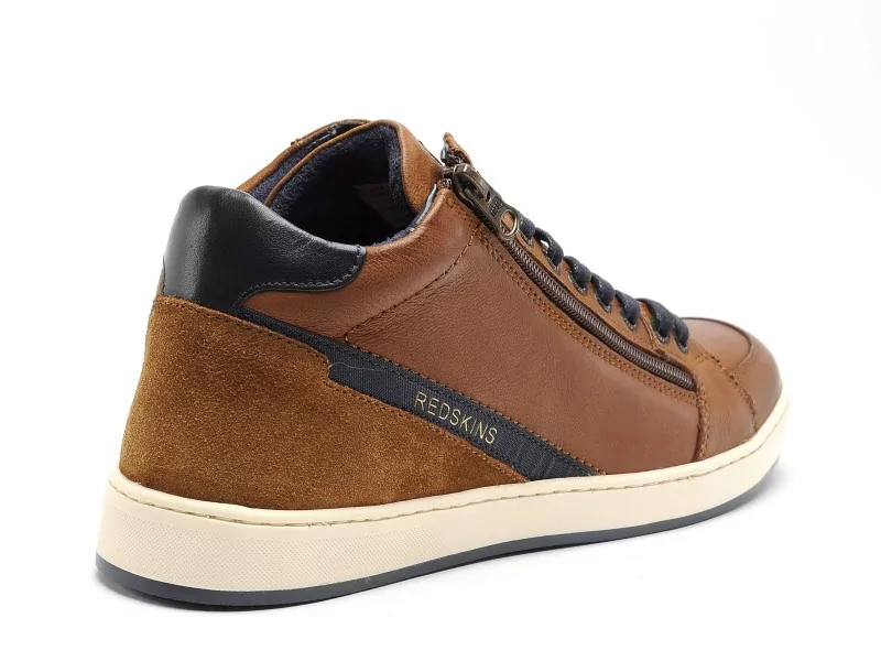 Redskins DECKER Marron Baskets Montantes Homme