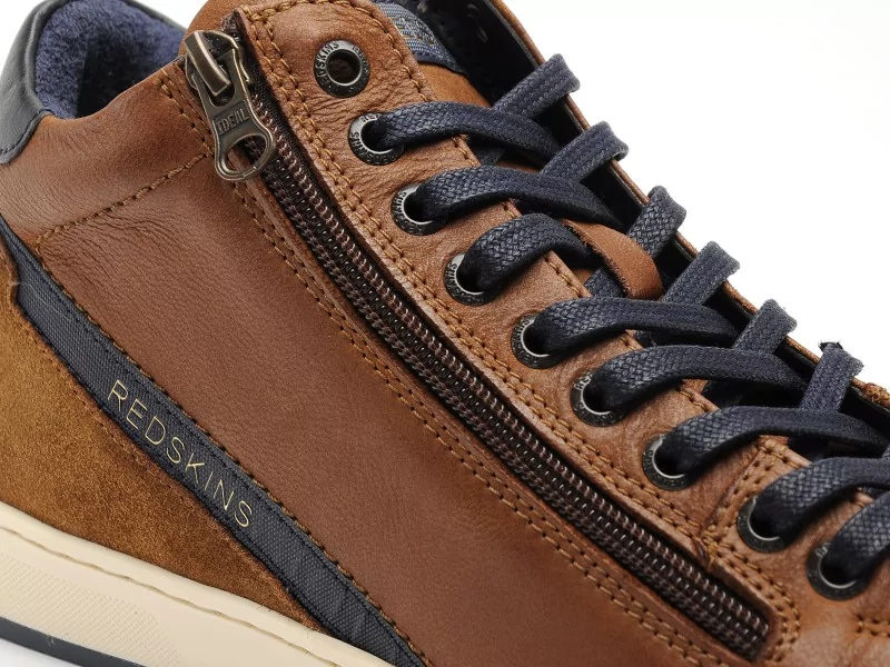 Redskins DECKER Marron Baskets Montantes Homme