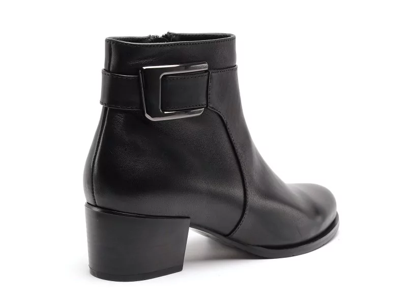 Regarde Le Ciel JOLENE 27 Noir Boots et Bottines à Talons Femme