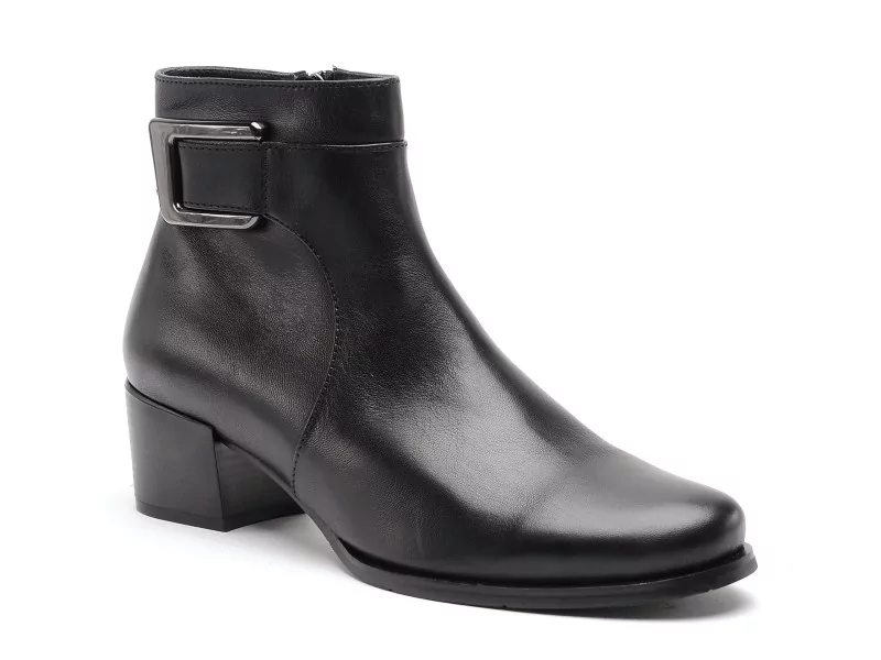 Regarde Le Ciel JOLENE 27 Noir Boots et Bottines à Talons Femme