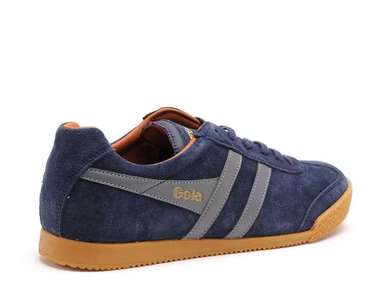 Gola HARRIER CMA192 Bleu Baskets Basses Homme