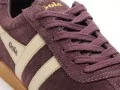 Gola HARRIER MIRROR CLA156 Bordeaux Baskets Basses Femme