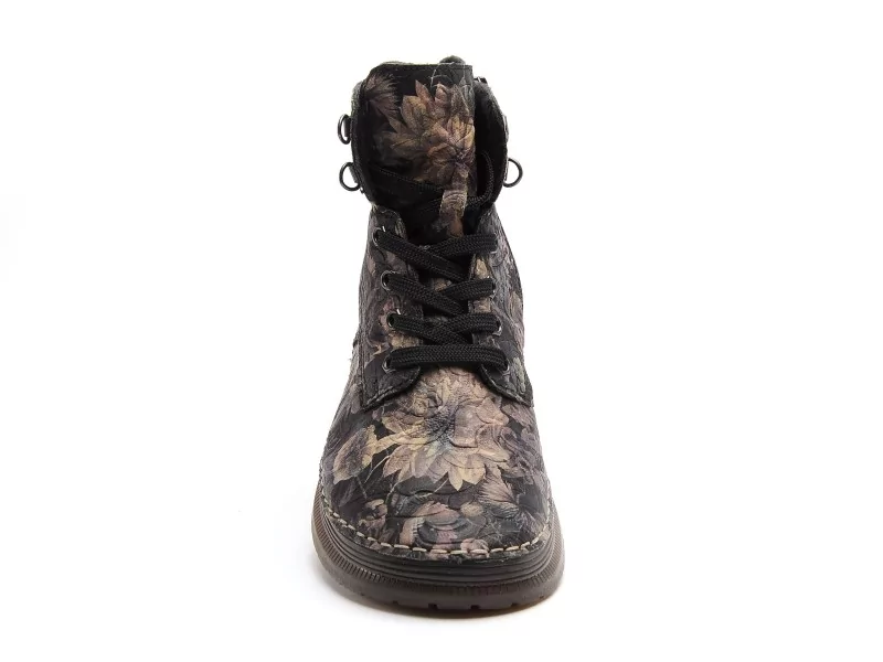 Rieker 53632 Multicolore Boots et Bottines Plates Femme