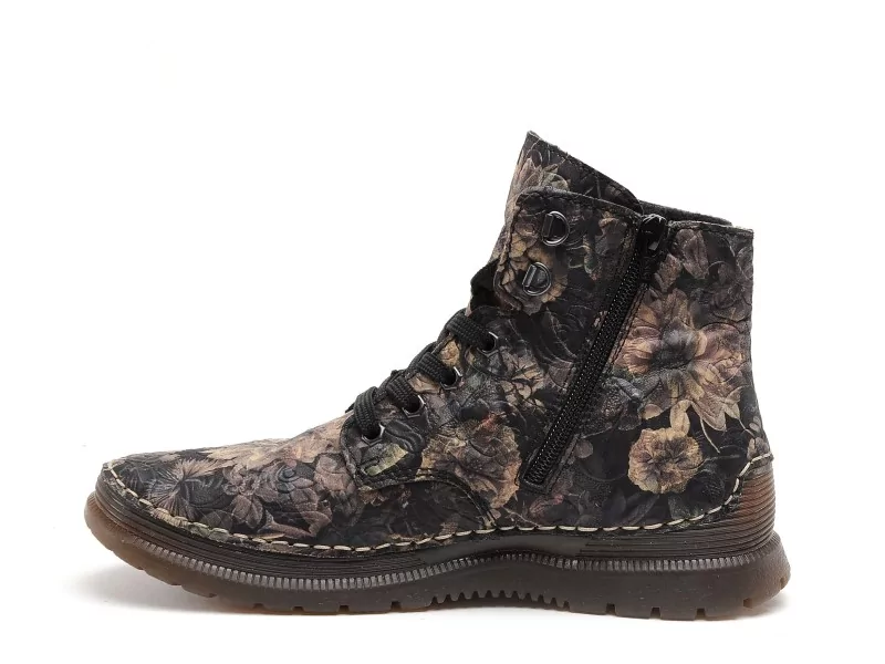 Rieker 53632 Multicolore Boots et Bottines Plates Femme