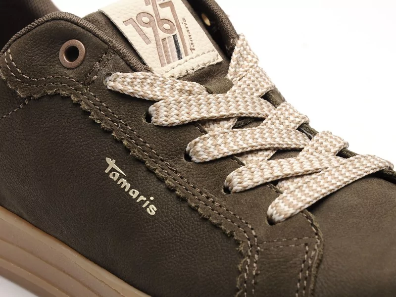 Tamaris 23730 47 Kaki Baskets Basses Femme