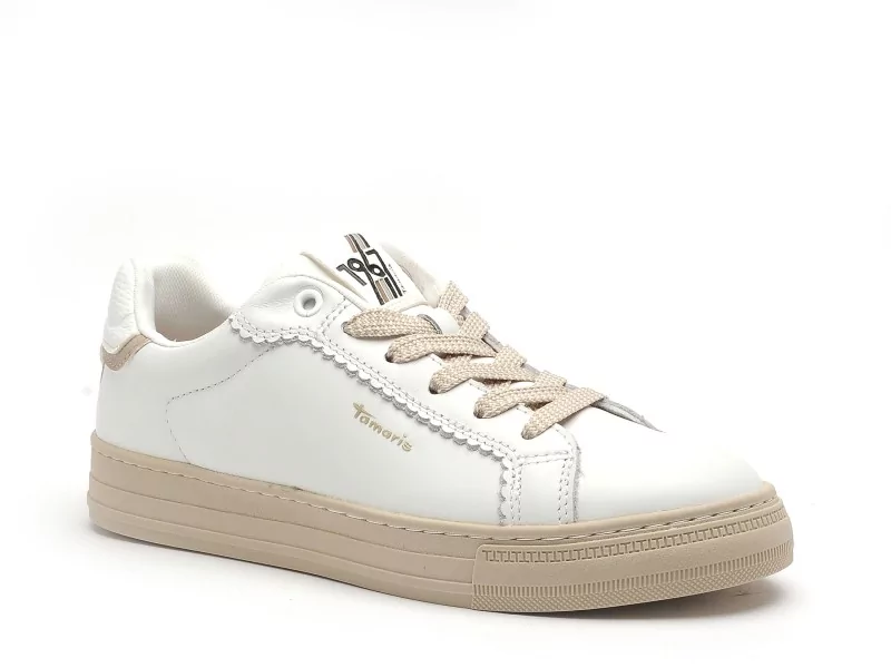 Tamaris 23730 47 Blanc Baskets Basses Femme