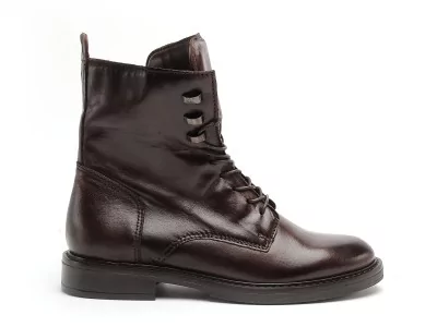 T81208 Marron Boots et Bottines Plates Femme