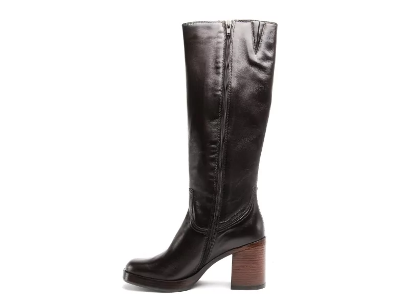 Mjus P96330 331 Marron Bottes à Talons Femme